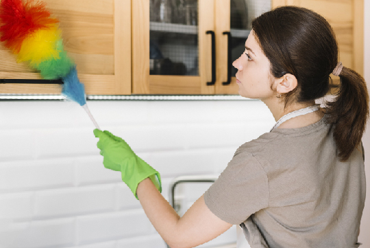 Limpieza del apartamento